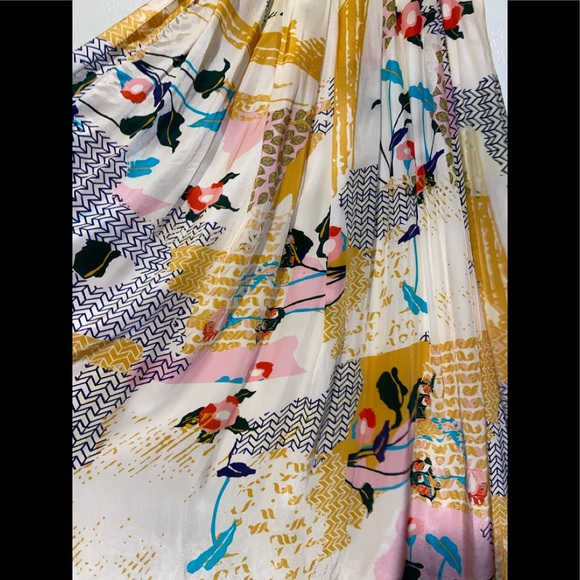 Anthropologie Bhanuni By Jyoti Mischa Maxi Patchwork Bohemian Gypsy Skirt M - Picture 4 of 9